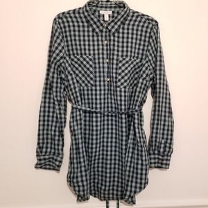 Liz Lange Maternity Shirt Blouse